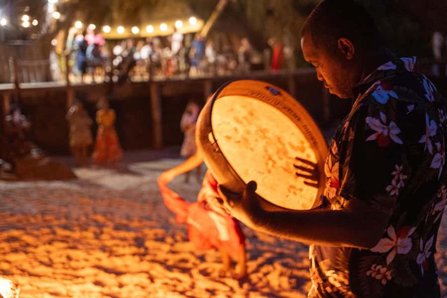 Cap Lazare: Discovery of Seychelles' Traditional Culture - Making local chips with the chef