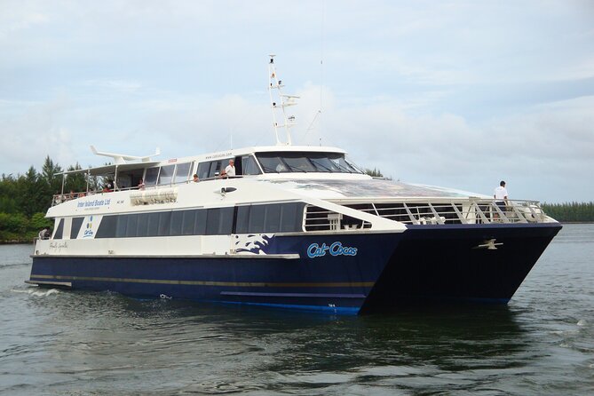 Cat Cocos: La Digue to Mahe Island Fast Ferry - Reliability, punctuality, and service