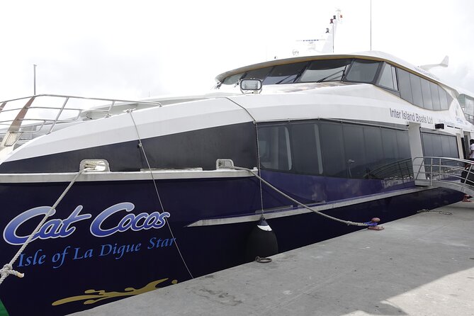 Cat Cocos: Mahe to La Digue Island Fast Ferry - What the $86.48 fare really buys