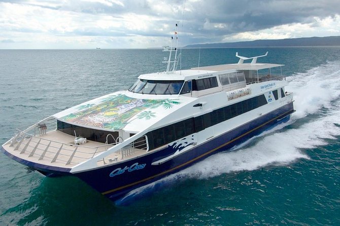 Cat Cocos: Mahe to Praslin Island Fast Ferry - Choosing lower deck, upper deck, or Business Class