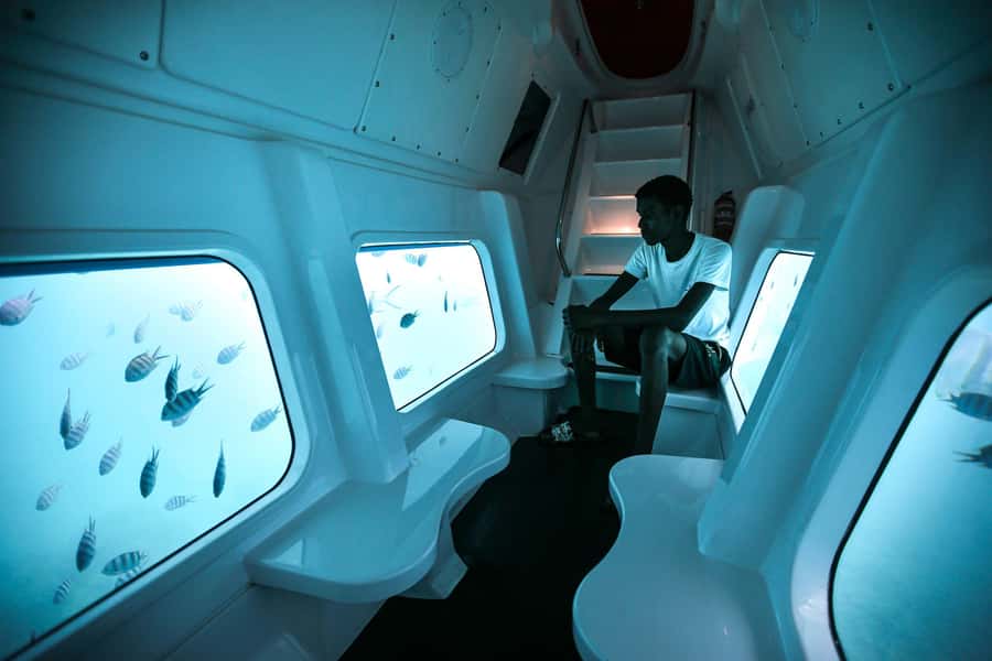 Eden Island: Semi-Submarine Tour in St. Anne Marine Park - Why the one-hour length works