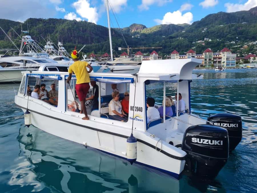 From Mahe eden island to Praslin & Ladigue Daytrip - The short Praslin to La Digue crossing