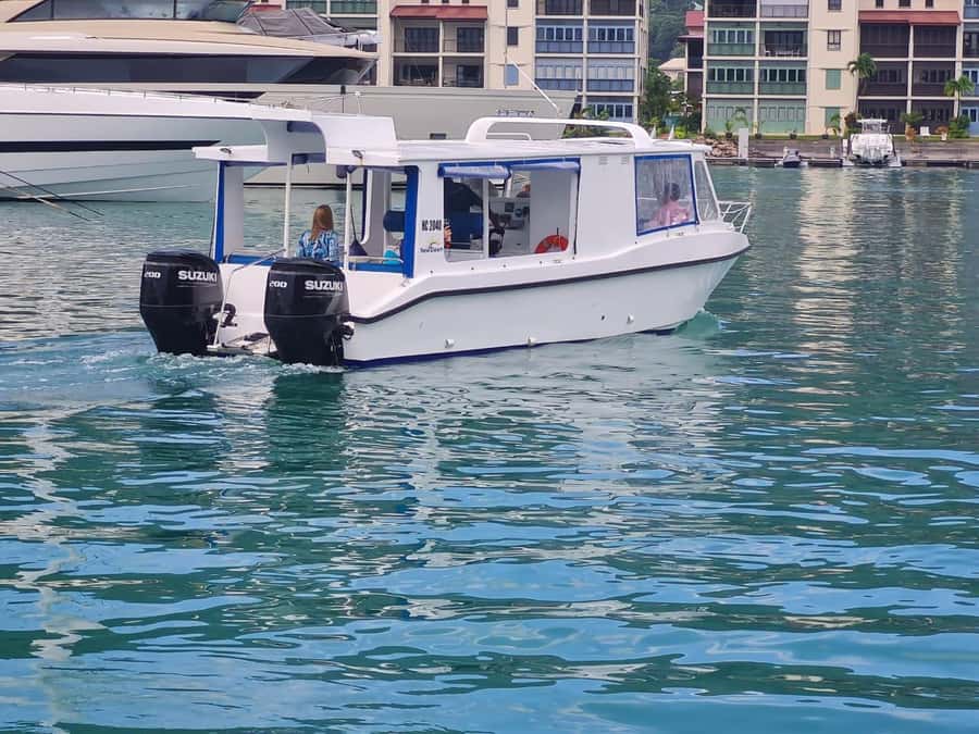 Glassbottom boat & Crystalkayak SteAnneMarinePark Snorkeling - Crew, comfort, and communication