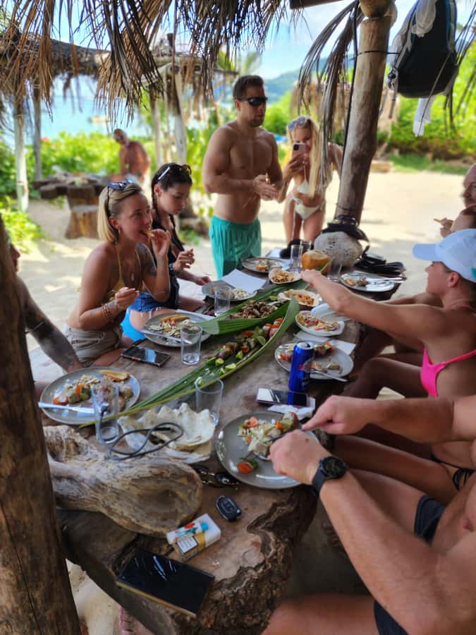Glassbottom boat & Crystalkayak SteAnneMarinePark Snorkeling - A Creole BBQ lunch on Cerf Island