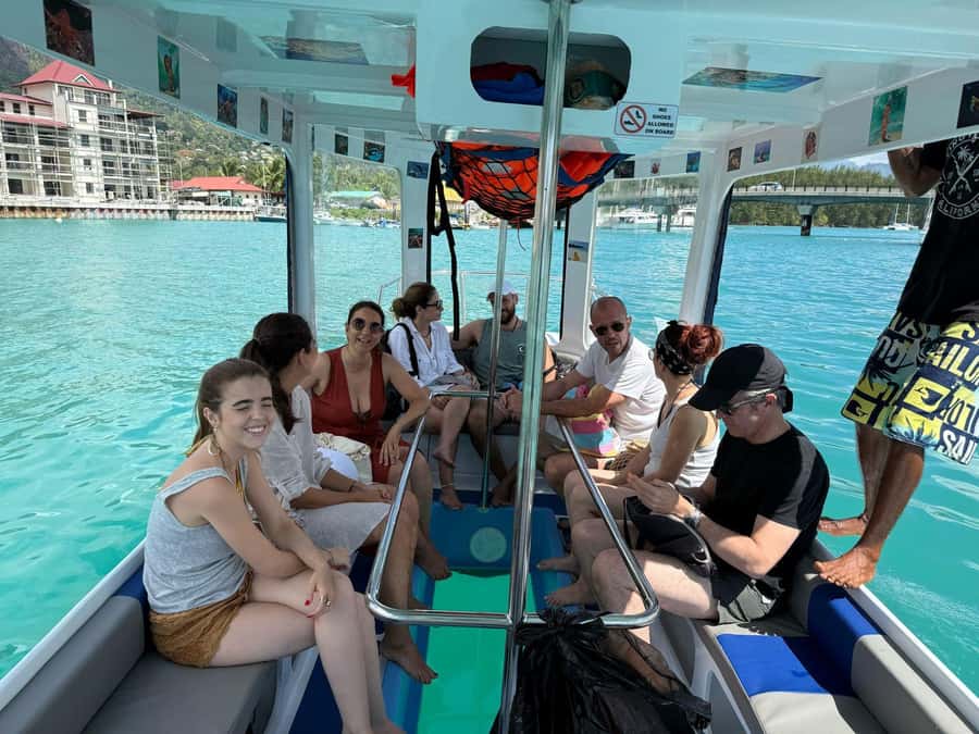 Glassbottom boat & Crystalkayak SteAnneMarinePark Snorkeling - What the $92 price really covers