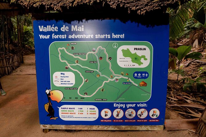 Vallee de Mai Tour (From Praslin) - Booking, timing, and cancellation details
